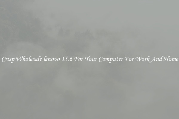 Crisp Wholesale lenovo 15.6 For Your Computer For Work And Home