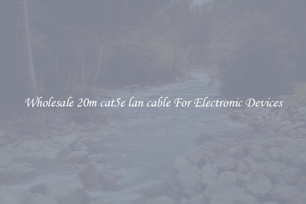 Wholesale 20m cat5e lan cable For Electronic Devices